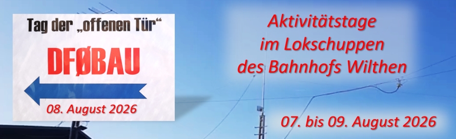 Aktivitätstage an der Klubstation DF0BAU 2026 – Ankündigung