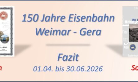 DB150WG - 150 Jahre Eisenbahn Weimar-Gera