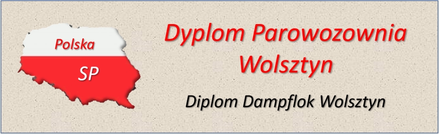 Diplom Dampflok Wolsztyn 2024