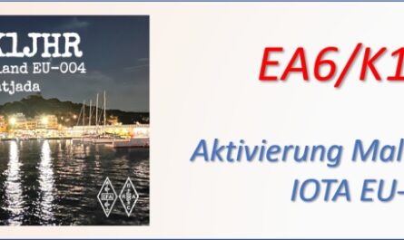 EA6-K1JHR - Aktivierung IOTA EU-004 Rückblick