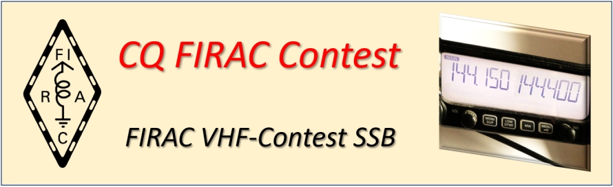 FIRAC-Contest 2024 VHF SSB – Ankündigung