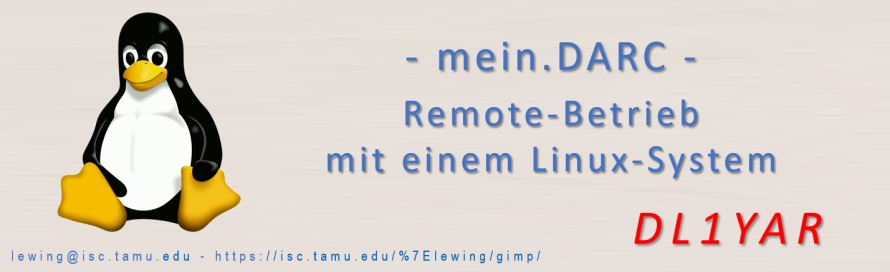 Remote-Betrieb mit einem Linux System